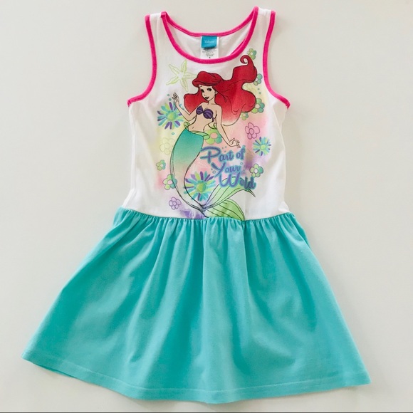 Toddler Disney Walmart Tutu Dress Vozoza Ocean Sea Wave Summer